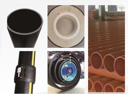 Glass fiber tape winding reinforced composite pipe production equipment