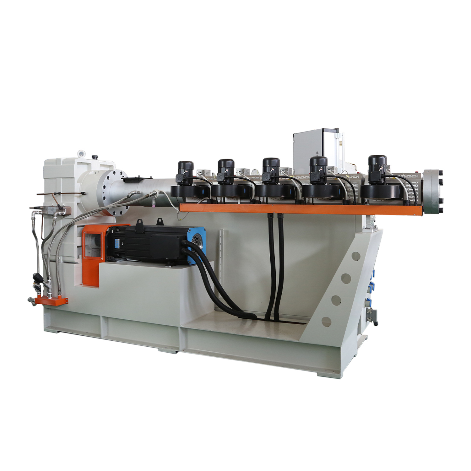 Glass fiber tape winding reinforced composite pipe production equipment