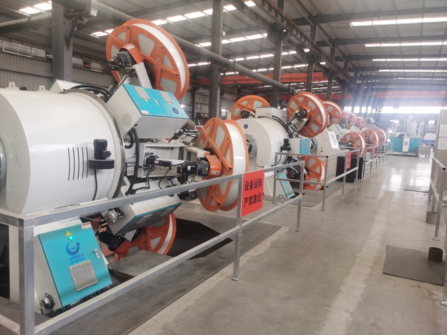 Glass fiber tape winding reinforced composite pipe production equipment