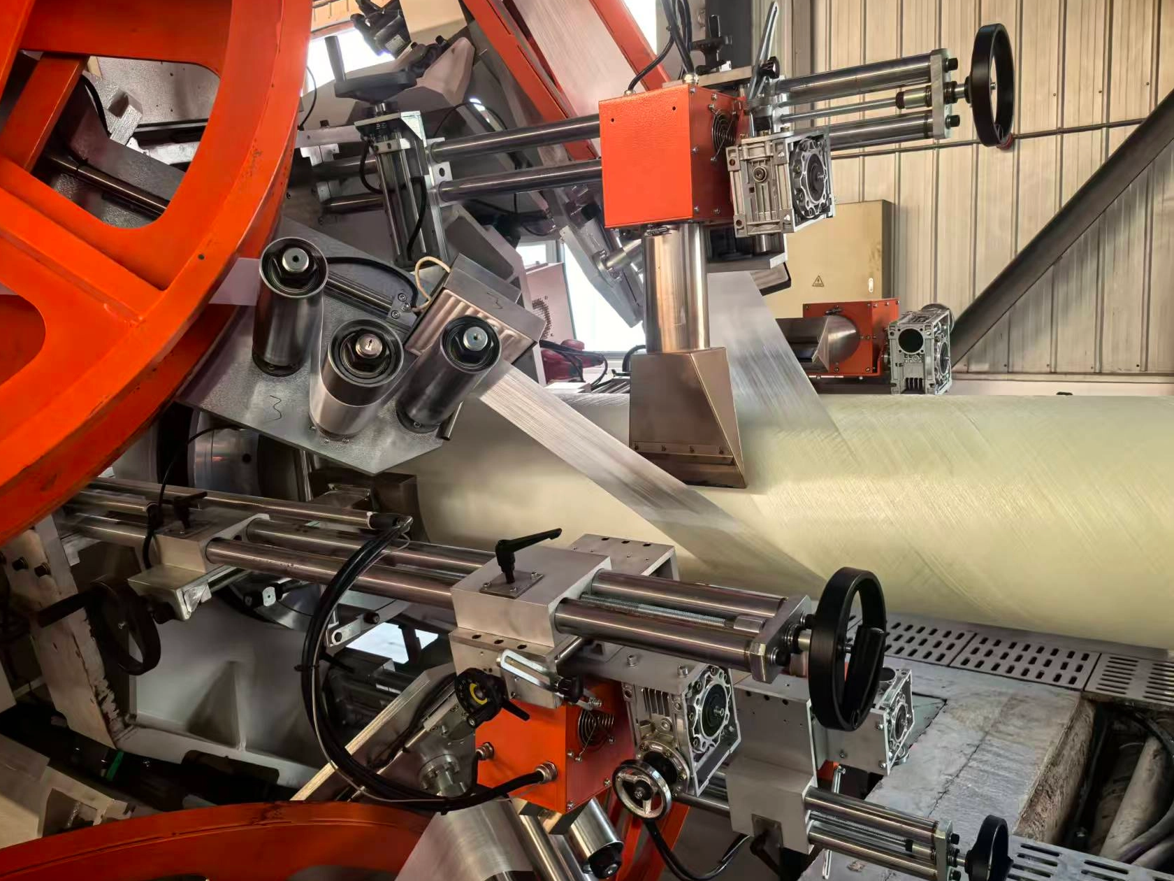 4-10 Inch RTP Tape Winding Production Line for Oil and Gas High Pressure Pipe
