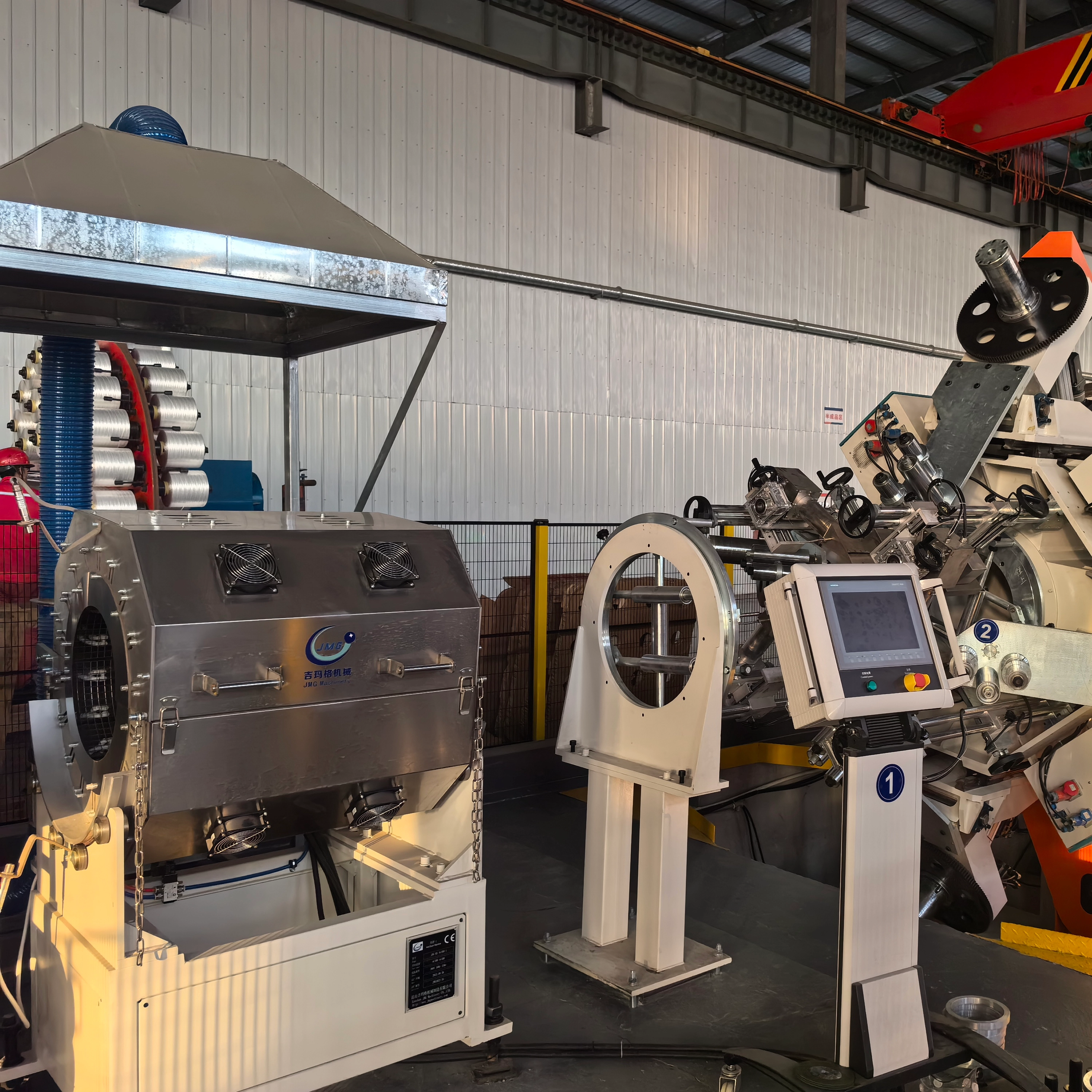 4-10 inch RTP Tape Production Line for Oil & Gas High Pressure Pipe