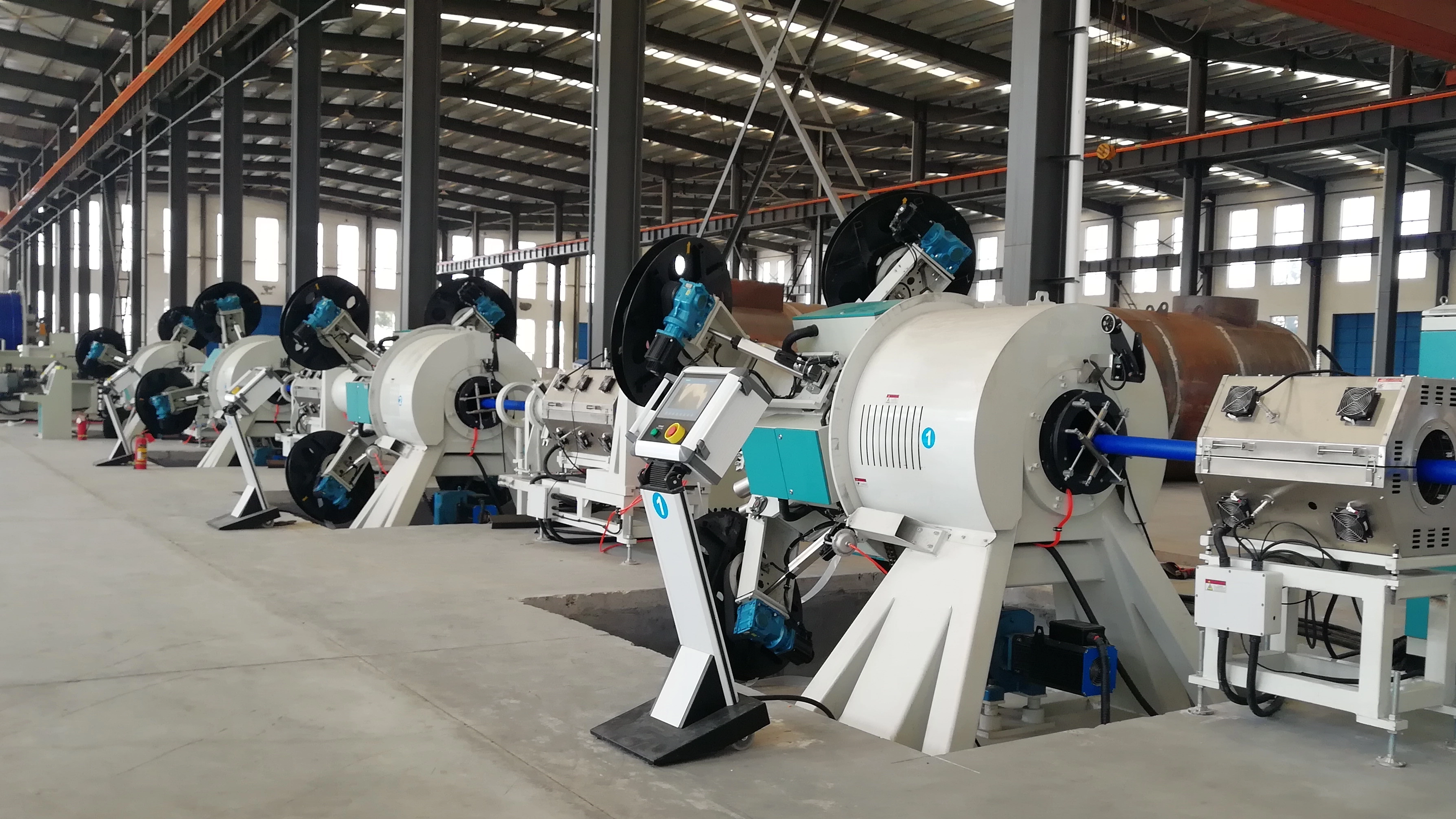 4-10 Inch RTP Tape Winding Production Line for Oil and Gas High Pressure Pipe